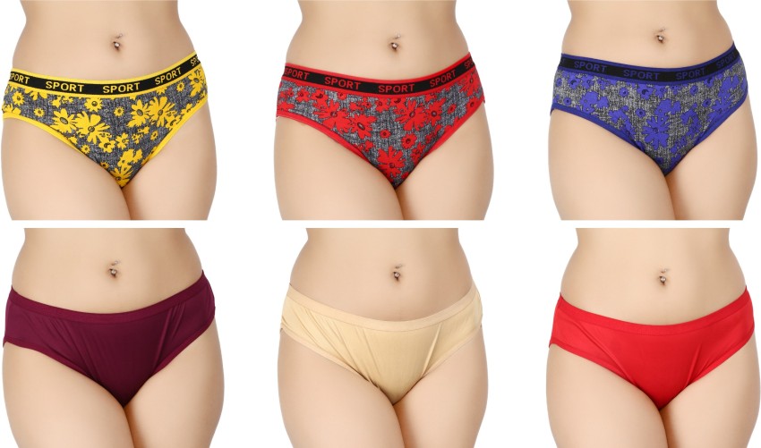 BOOMSHY Women Hipster Multicolor Panty - Buy BOOMSHY Women Hipster  Multicolor Panty Online at Best Prices in India