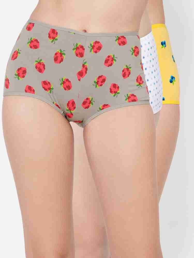 Clovia Women Boy Short Multicolor Panty - Buy Clovia Women Boy Short  Multicolor Panty Online at Best Prices in India