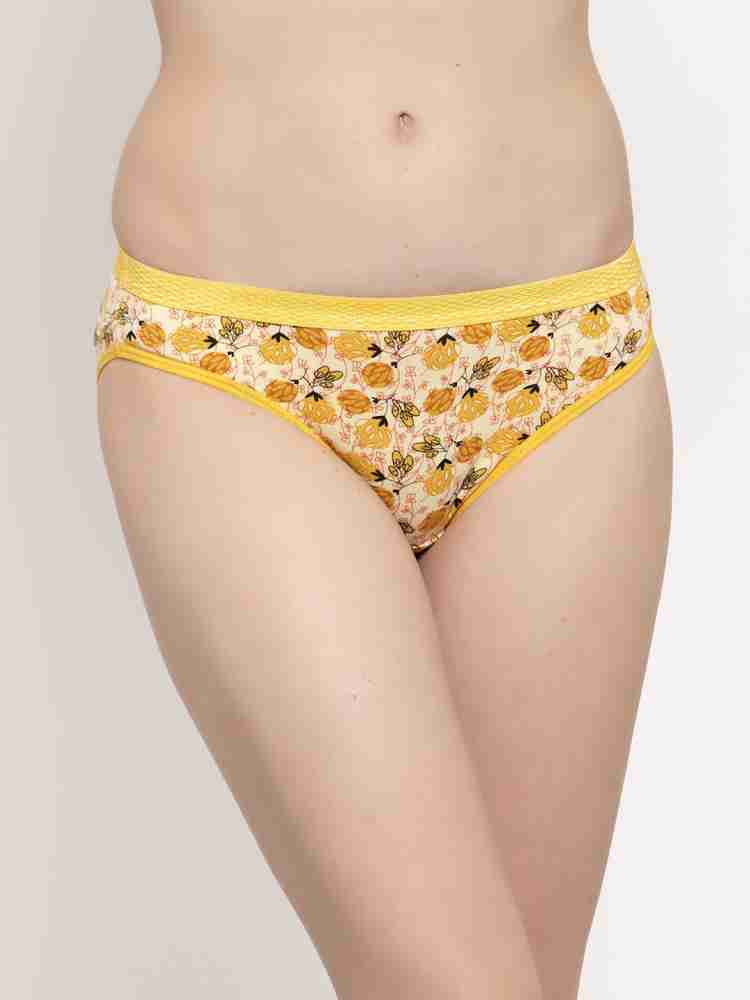 Vihira Women Hipster Yellow Panty - Buy Vihira Women Hipster Yellow Panty  Online at Best Prices in India