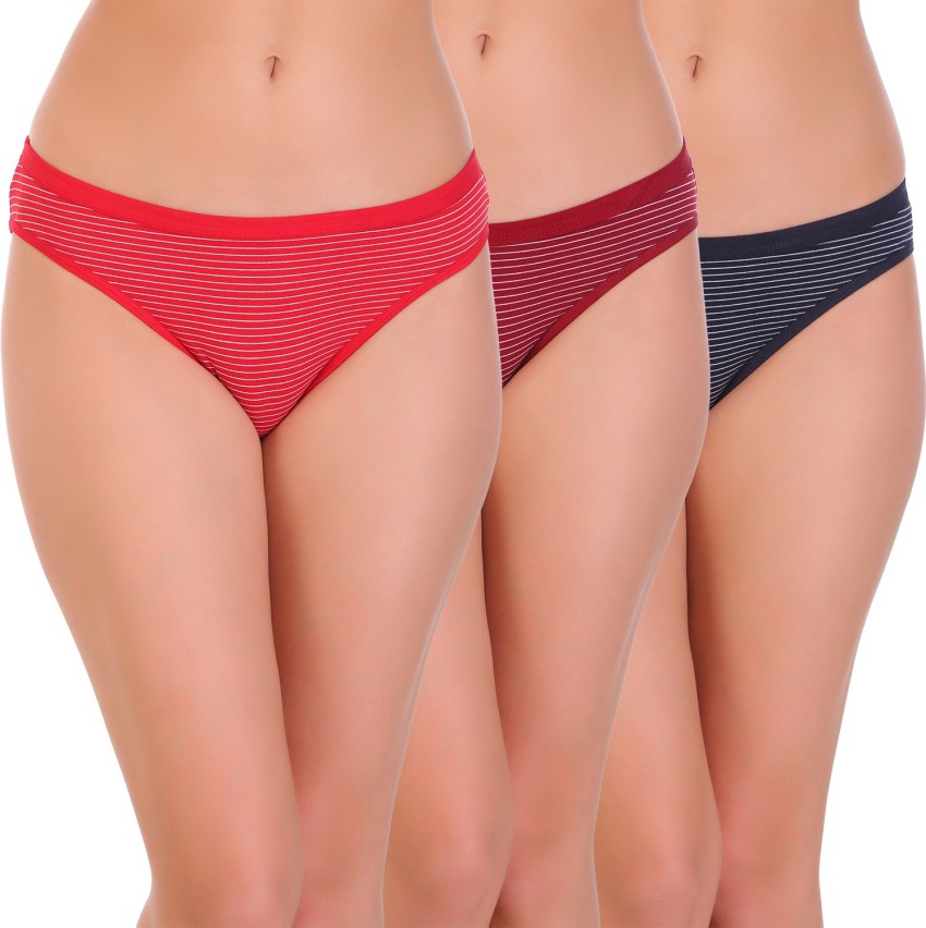 Pooja Ragenee Women's Bikini Cotton Panty Red – POOJARAGENEE