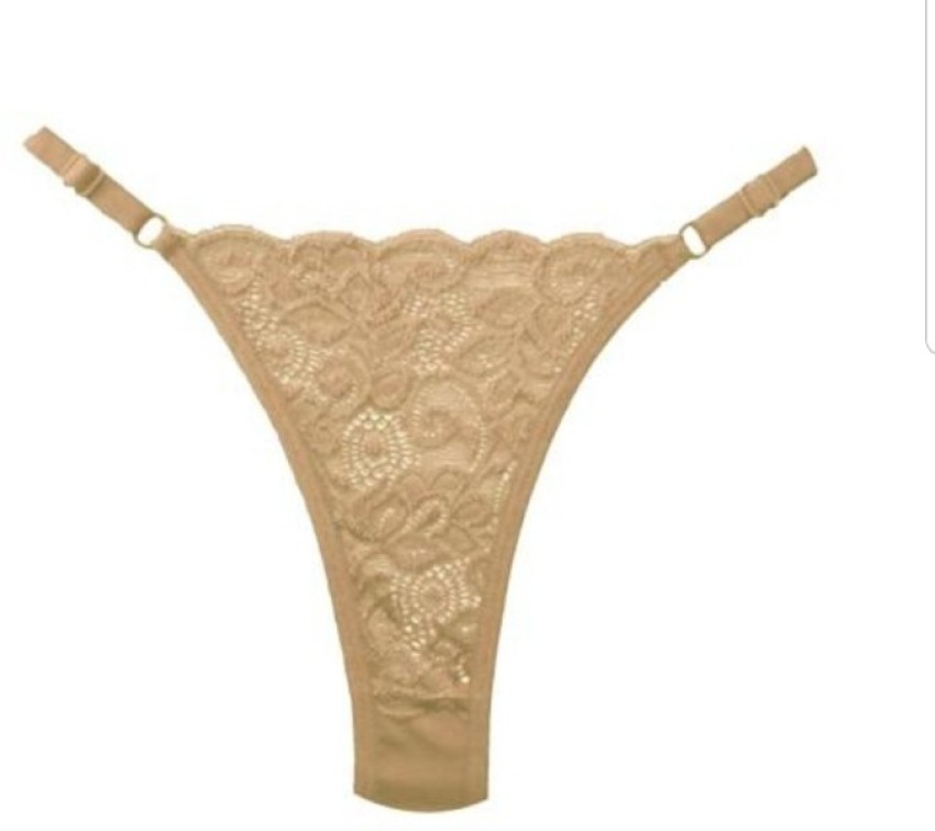 GRACE ENTERPRISES Women Thong Beige, Blue Panty - Buy GRACE ENTERPRISES Women  Thong Beige, Blue Panty Online at Best Prices in India