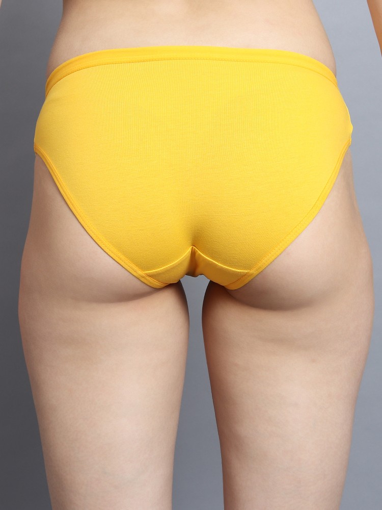 Buy online Yellow Solid Hipster Panty from lingerie for Women by Bleeding  Heart for ₹229 at 30% off