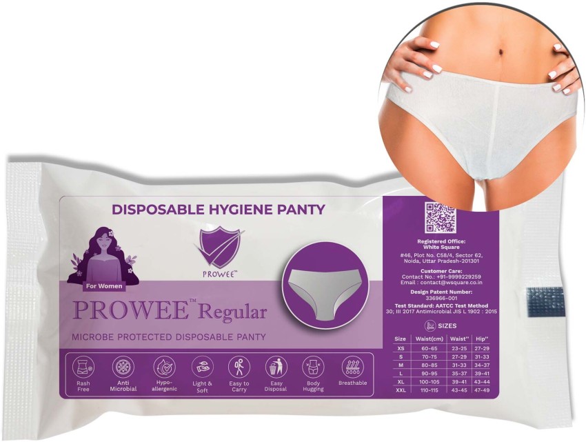 Buy Trawee Women's Regular Disposable Panty - XXL Online at Best