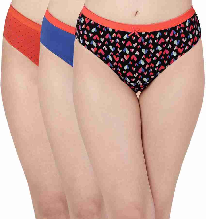 Buy SOIE SOIE Women Hipster Multicolor Panty (Pack of 6)