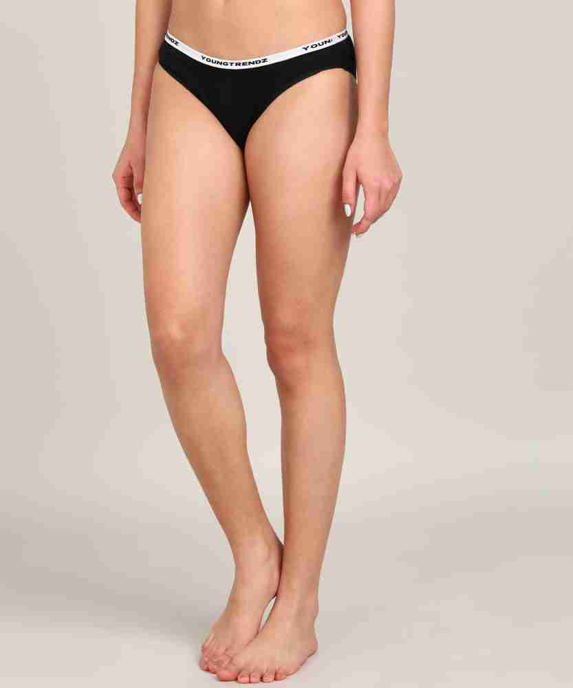 Young trendz Women Hipster Black Panty - Buy Young trendz Women