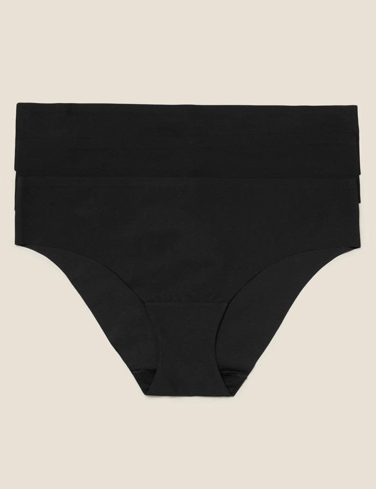MARKS & SPENCER Women Boy Short Black Panty - Buy MARKS & SPENCER Women Boy  Short Black Panty Online at Best Prices in India