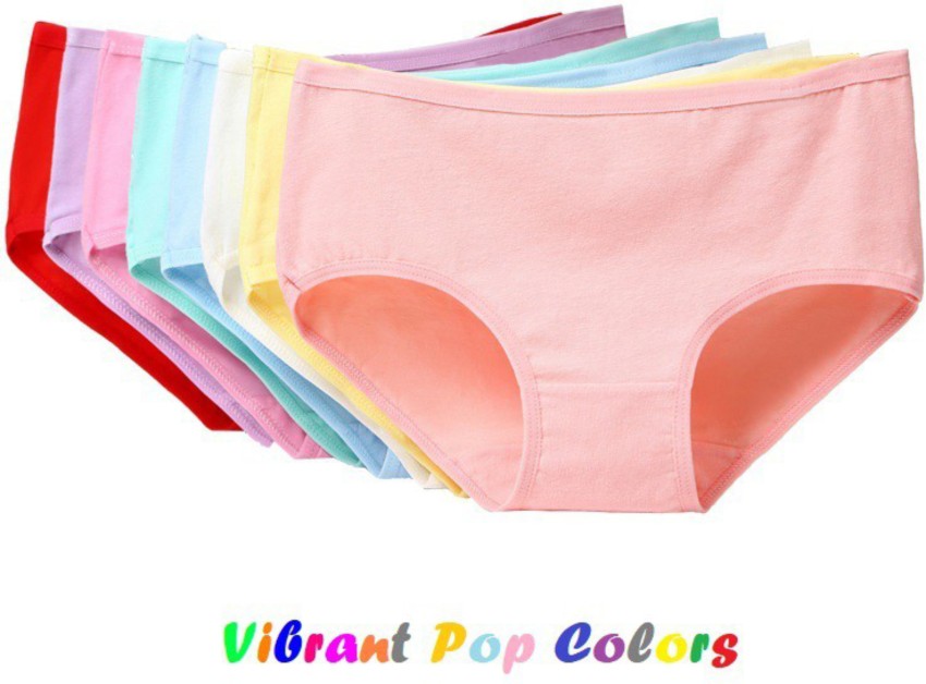 Candy Color Underwear Women, Cotton Panties Women Color