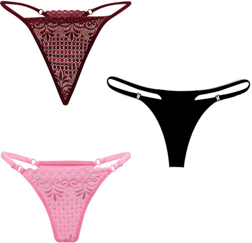 Women's Underwear,large Size, Multicolor Girls Panties, Thong, G