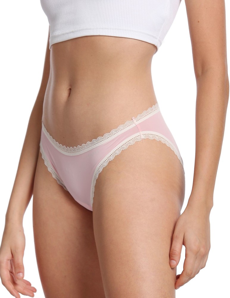 Calvin Klein Underwear Women Bikini Pink Panty - Buy Calvin Klein Underwear  Women Bikini Pink Panty Online at Best Prices in India