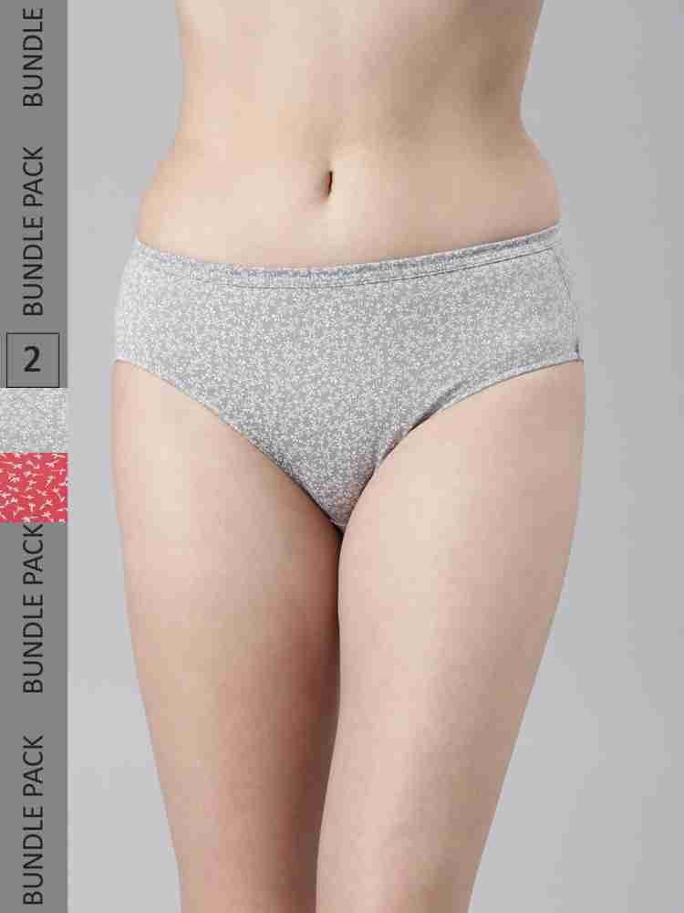 Buy Faso Women Hipster Pink, Grey Panty Online at Best Prices in India