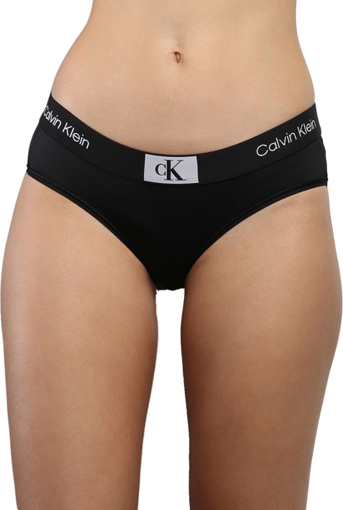 Calvin Klein Underwear Women Hipster Black Panty - Buy Calvin Klein Underwear  Women Hipster Black Panty Online at Best Prices in India