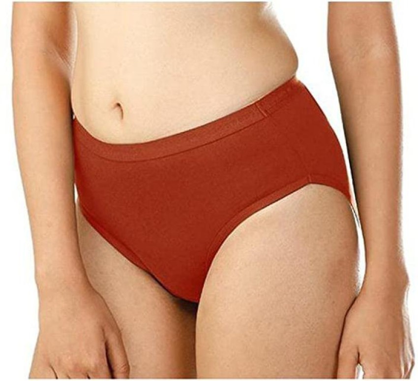 Buy Poomex Women's Cotton Hipsters (Pack of 6)  (Poo-softy-panty_Multicolour_100 CM) at