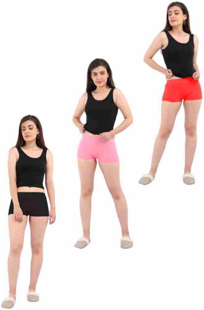 Buy blacktail Women's Cotton Boyshort Panties (Pack of 6; 95 cm,  Multicolor) Online In India At Discounted Prices
