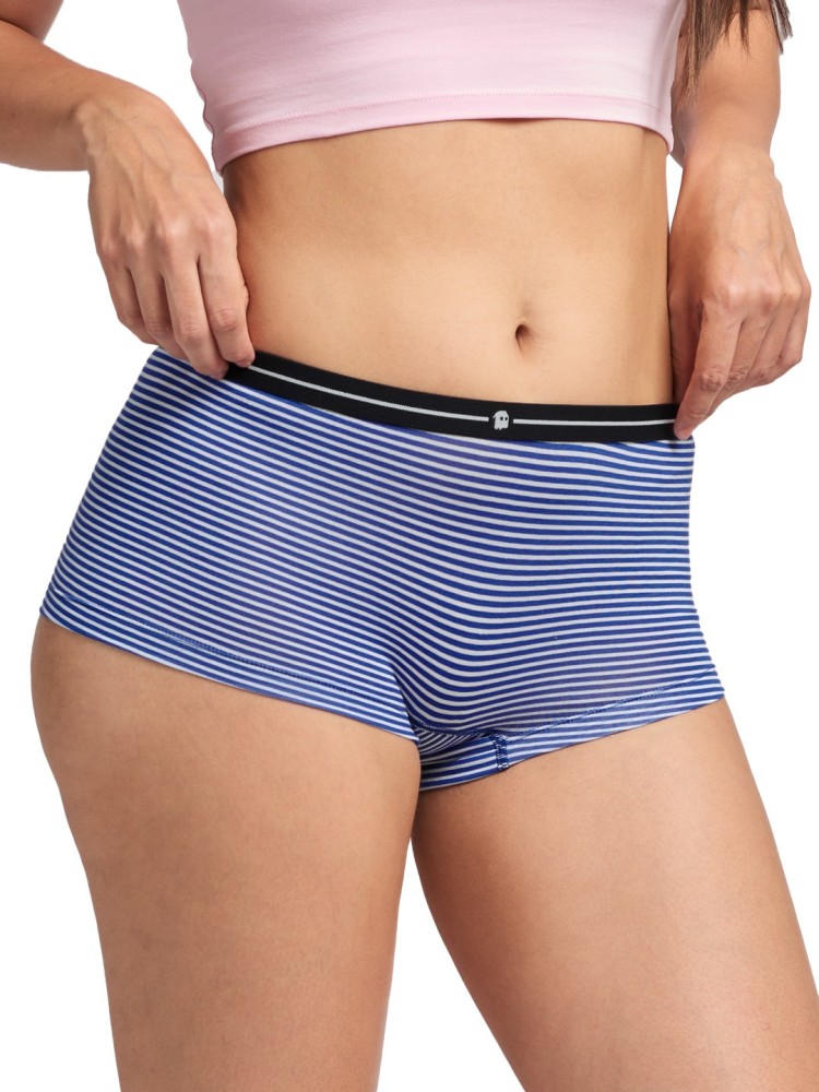 The Souled Store Women Boy Short Blue Panty - Buy The Souled Store Women  Boy Short Blue Panty Online at Best Prices in India