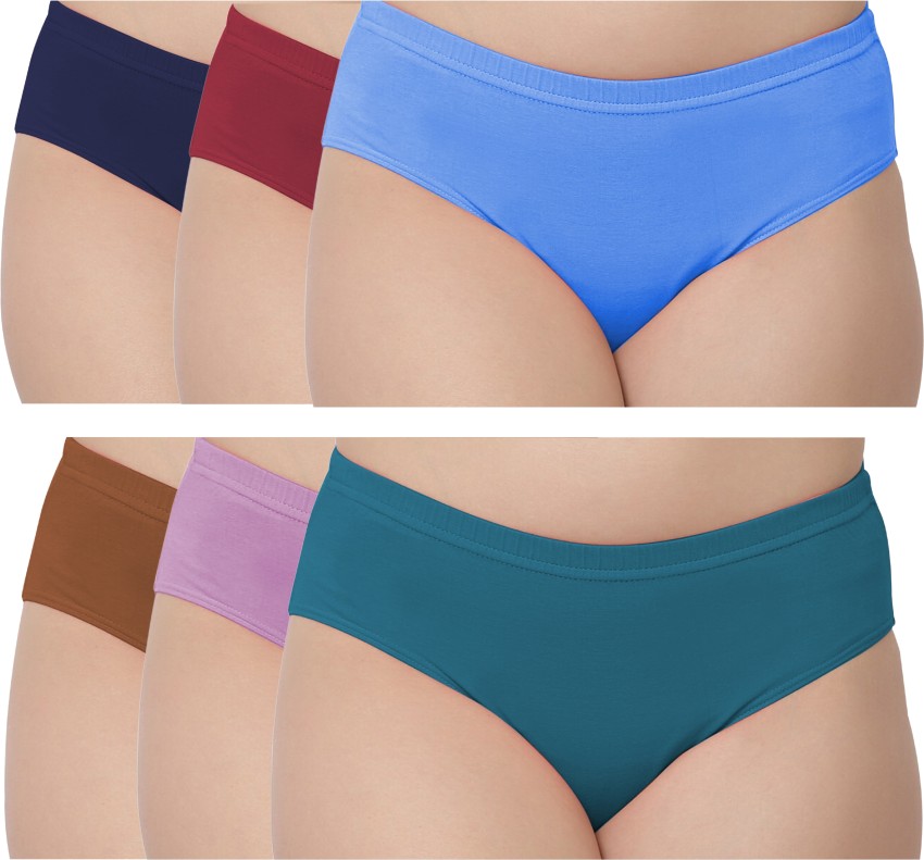 Rupa Women Hipster Multicolor Panty (Pack of 10) 85cm