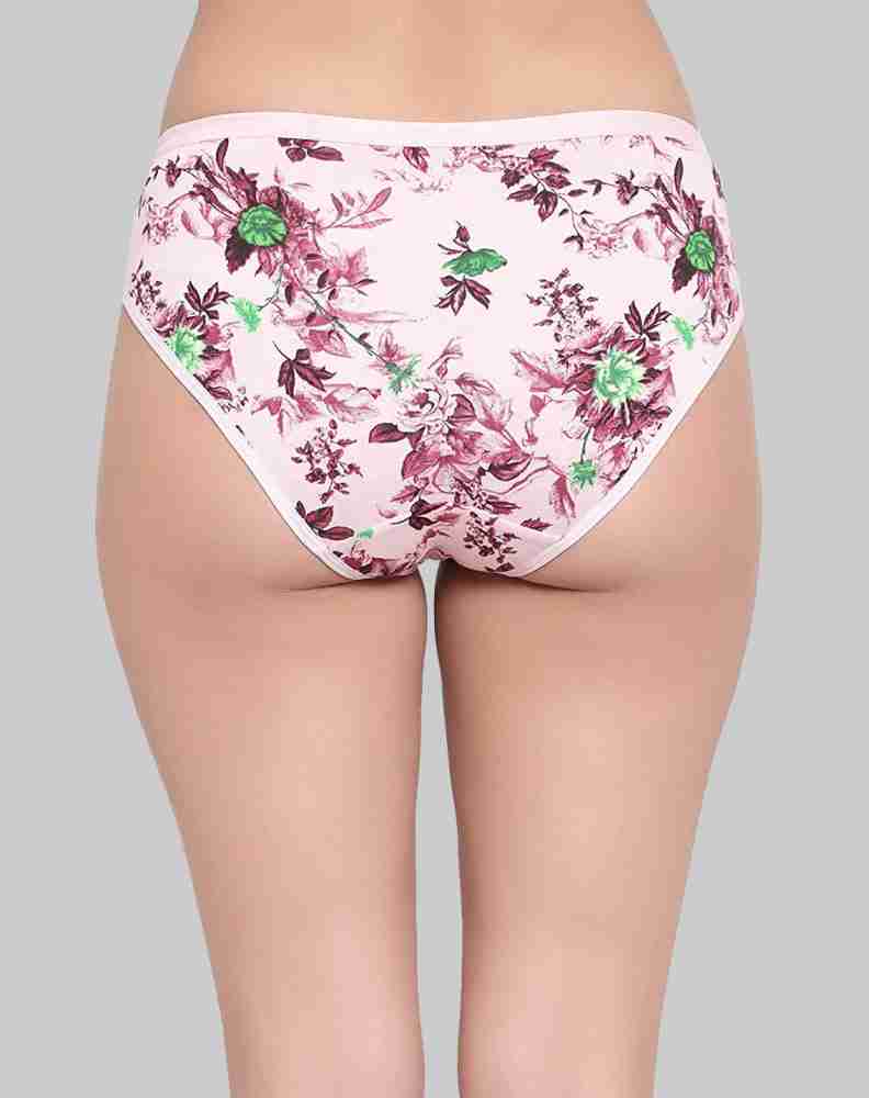 Pink Unicorn Mid Waist Retro Hipster Sexy Cute Panties, Xs-xl