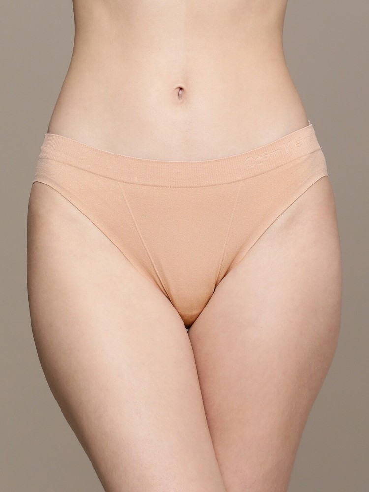 Calvin Klein Underwear Women Bikini Beige Panty - Buy Calvin Klein