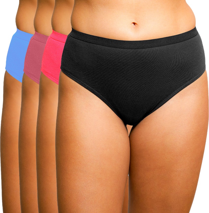 SONA Women Hipster Black, Pink, Maroon, Blue Panty - Buy SONA