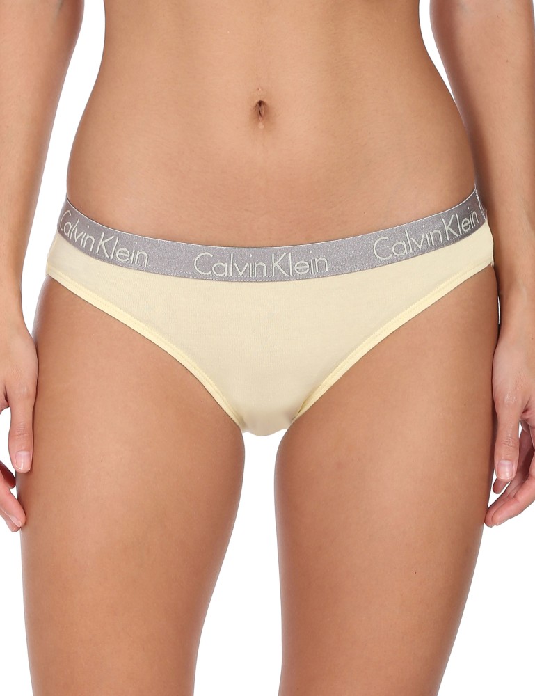 Calvin Klein Underwear Women Bikini Beige Panty - Buy Calvin Klein Underwear  Women Bikini Beige Panty Online at Best Prices in India