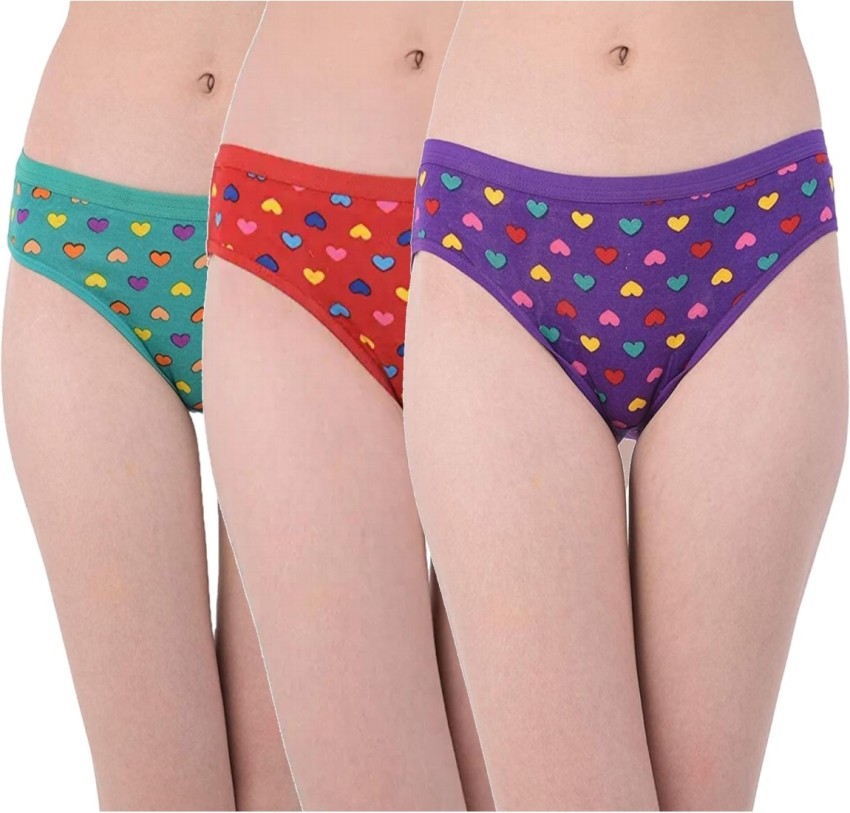 Gowon Beauty Women Hipster Green, Purple, Red Panty - Buy Gowon Beauty  Women Hipster Green, Purple, Red Panty Online at Best Prices in India