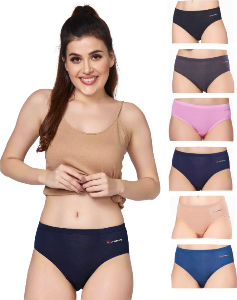 LOGGERHEAD Women Hipster Multicolor Panty - Buy LOGGERHEAD Women Hipster  Multicolor Panty Online at Best Prices in India