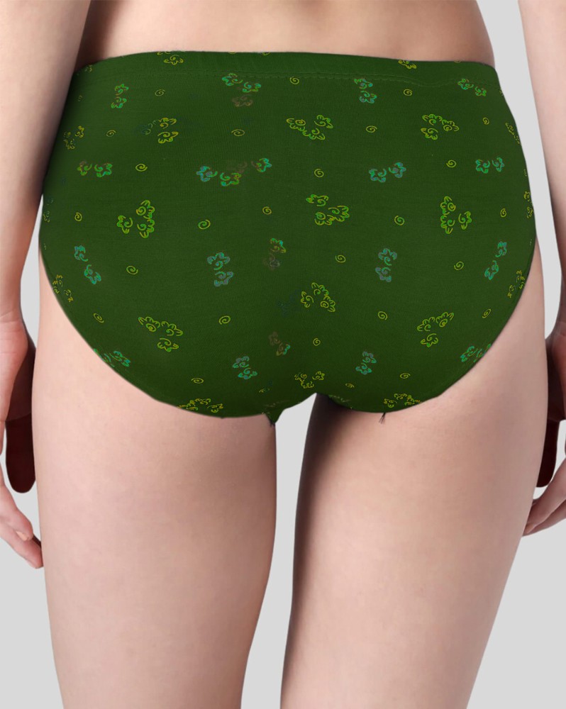 VanillaFudge Women Hipster Dark Green Panty - Buy VanillaFudge