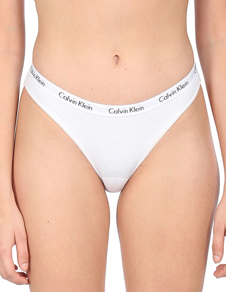 CALVIN KLEIN White Womens Panties - WHITE