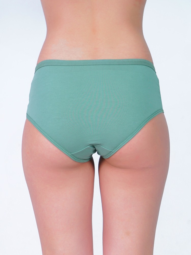 Knoppers Women Hipster Green Panty - Buy Knoppers Women Hipster Green Panty  Online at Best Prices in India