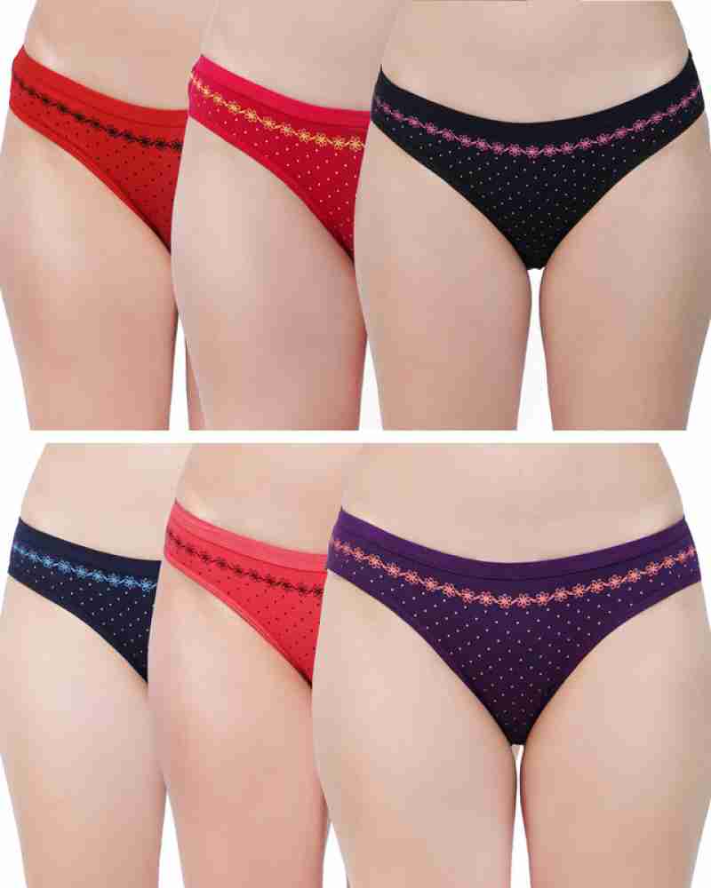 B-SOFT Women Hipster Multicolor Panty - Buy B-SOFT Women Hipster Multicolor  Panty Online at Best Prices in India