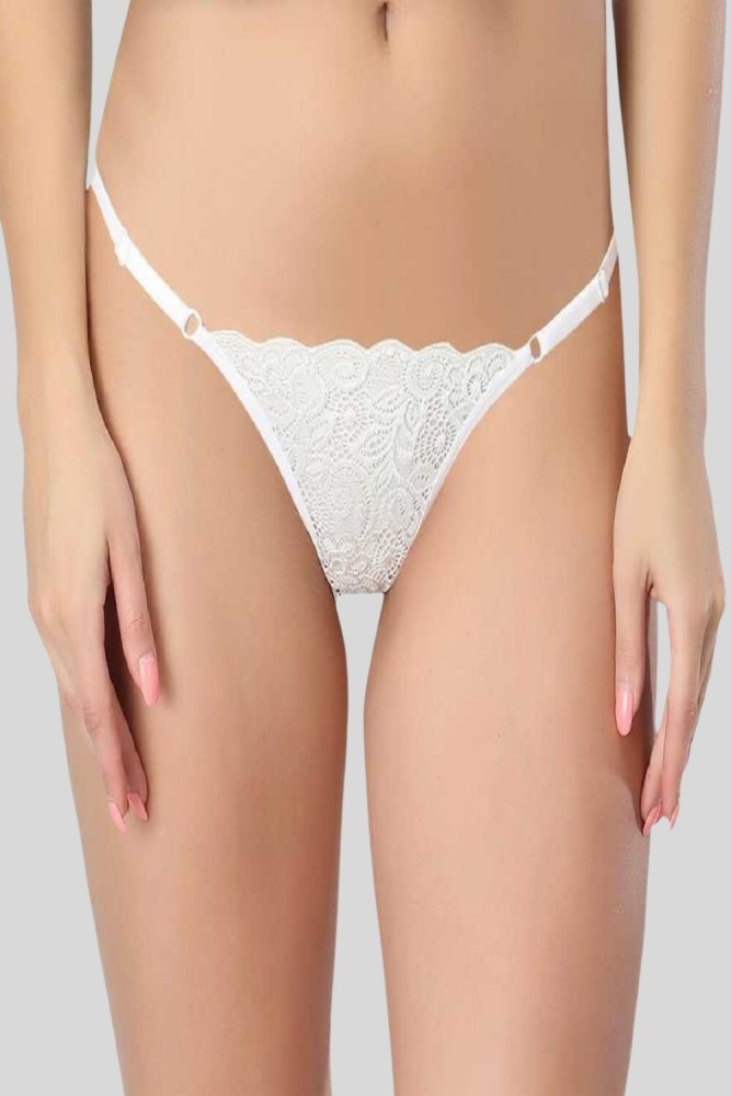 Buy online Beige Lycra Thongs Panty from lingerie for Women by Bleeding  Heart for ₹225 at 36% off