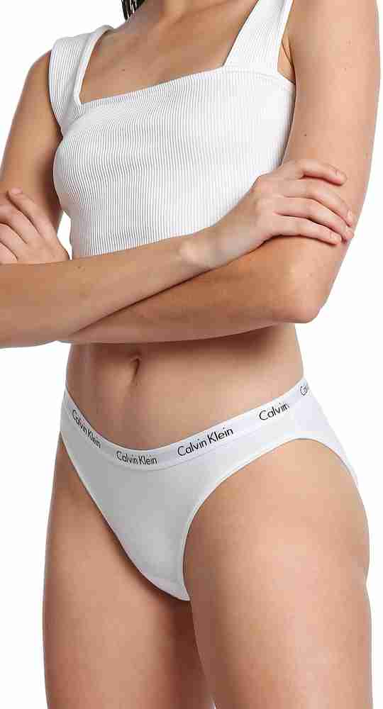 Womens white 2025 calvin klein underwear