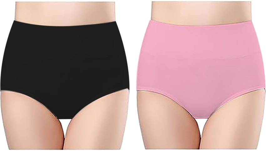 Think Tech Women Hipster Black, Pink Panty - Buy Think Tech Women Hipster  Black, Pink Panty Online at Best Prices in India