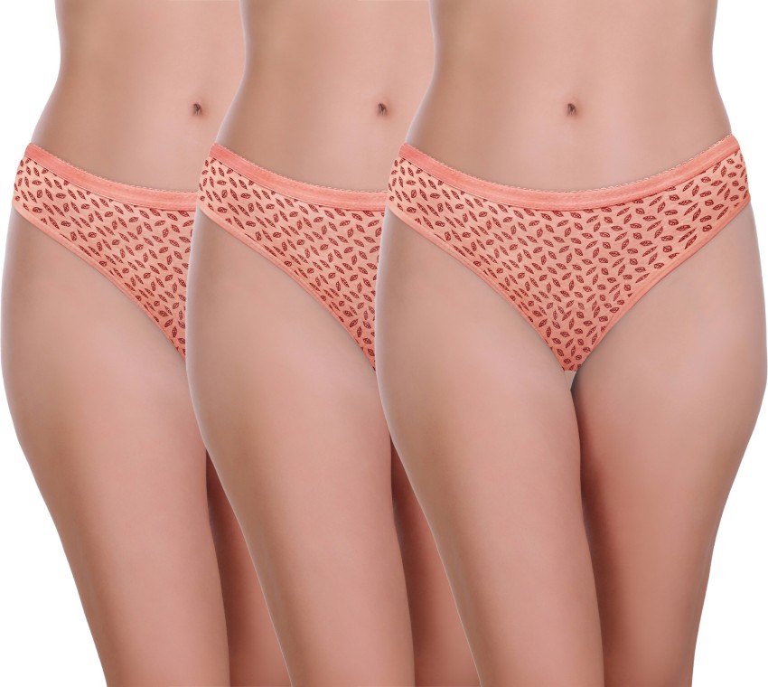Featherline Women Bikini Orange Panty - Buy Featherline Women Bikini Orange  Panty Online at Best Prices in India