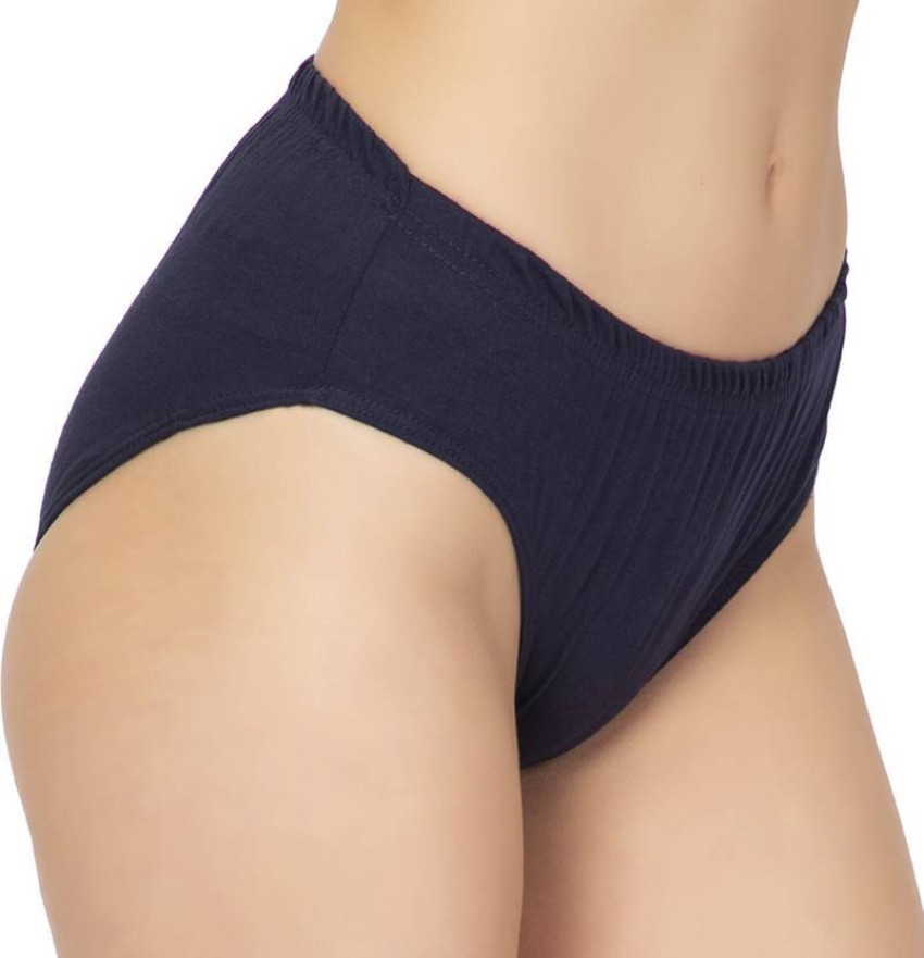 Buy QAILAH For Women's Elastic Panties Underwear Comfortable Soft  Multicolor Designer Hipster (Set Of 3) Online at Best Prices in India -  JioMart.