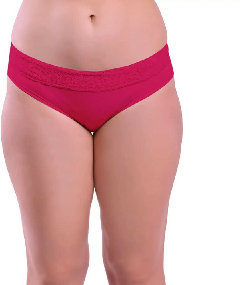 Cherry Berry Women Thong Pink Panty - Buy Cherry Berry Women Thong Pink  Panty Online at Best Prices in India