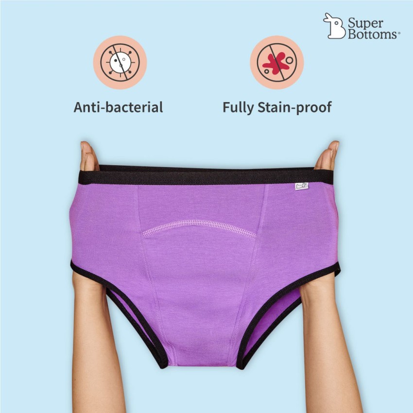 Superbottoms Women Periods Purple Panty - Buy Superbottoms Women
