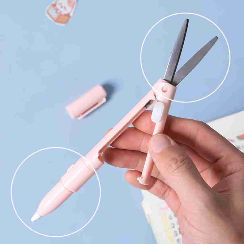 Modinity 2 in 1 Multifunction Knife Paper Cutter Pen Plastic  Grip Corner Paper Cutter - Corner Paper Cutter