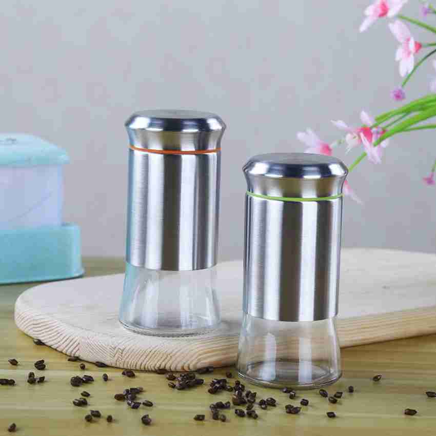 Buy 1 X Glass Salt & Pepper Shaker Set Online at Low Prices in India 