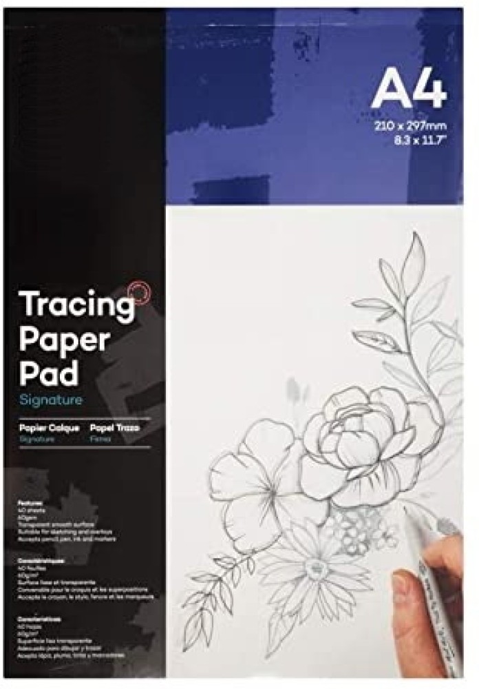 2 x 60 Sheets Art Tracing Paper Kids Art Colouring Drawing Copy