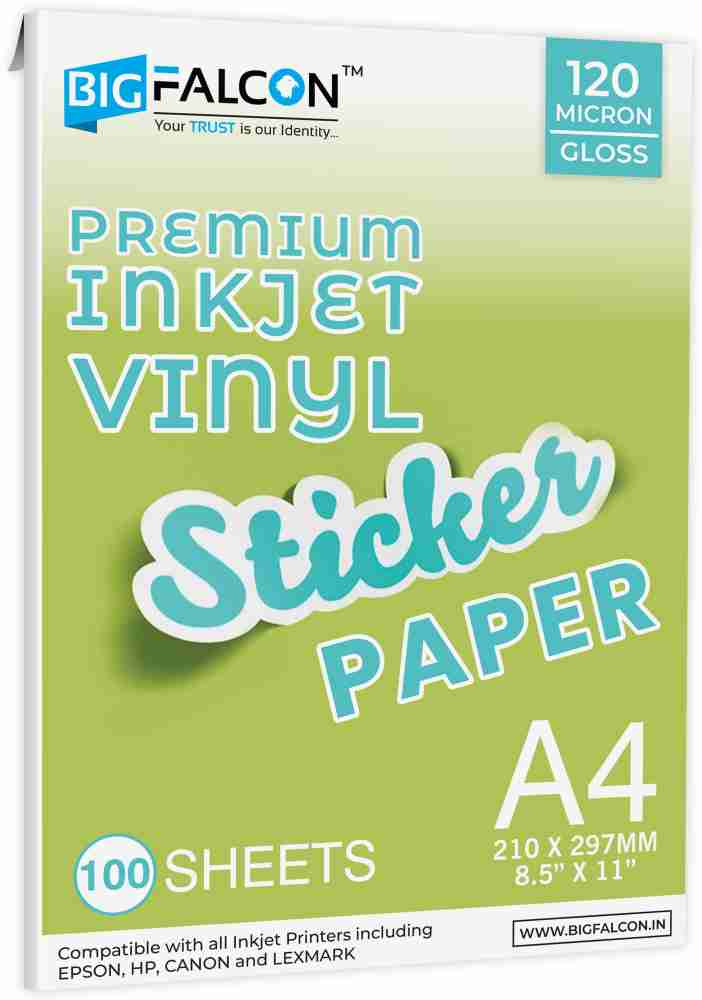 100% Sticker Paper, GSM: 80 - 120, Size: A4 at Rs 130/pack in Mumbai