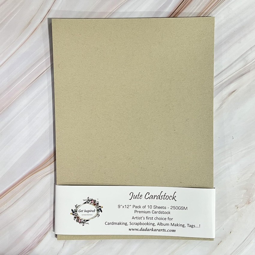 Light Blue Cardstock 9x12 10/Pkg By Get Inspired