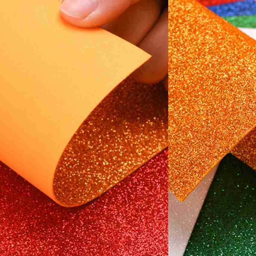 Hemi Glitter Paper Unruled A4 120 gsm Craft paper - Craft  paper