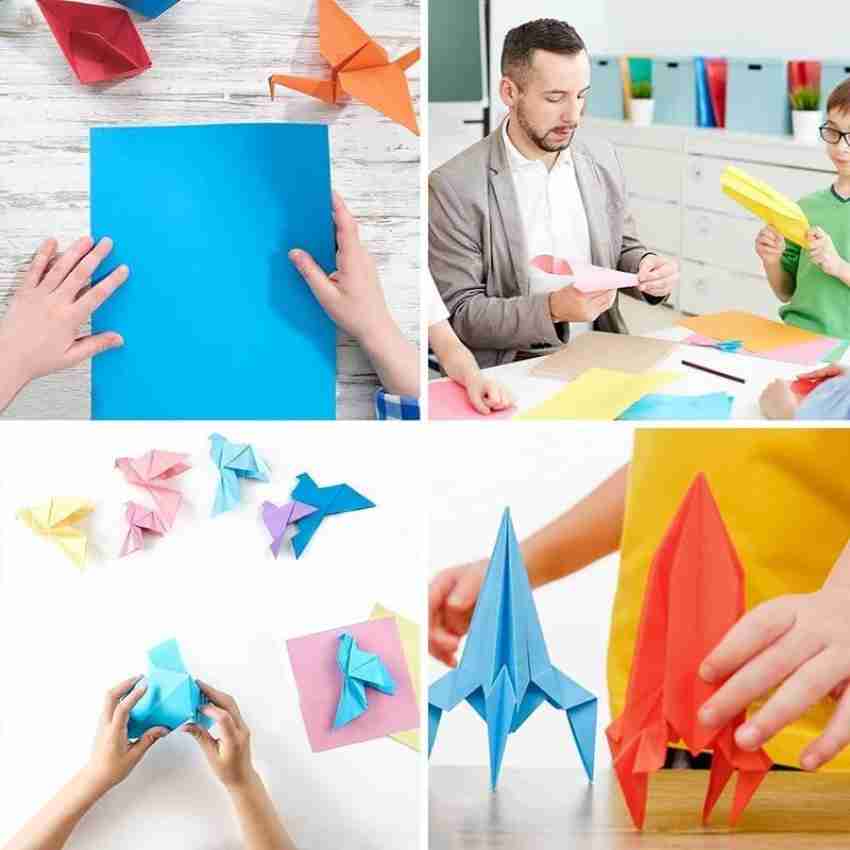 Oddy Multicolour Unruled A4 80 gsm Origami Paper - Origami  Paper