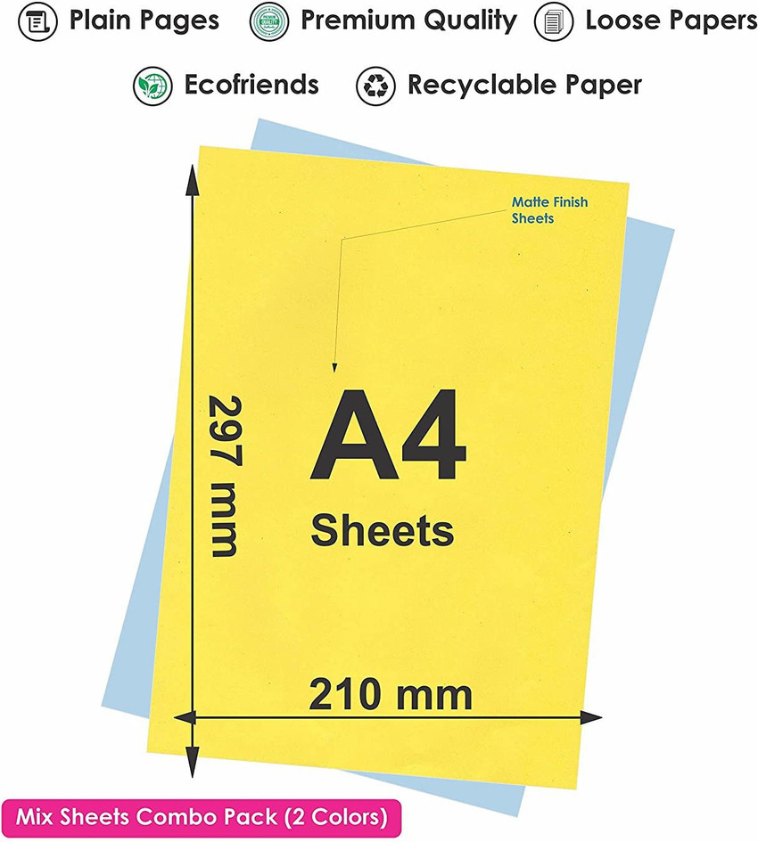 A4 and deals short bond paper