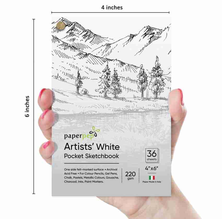KAMAL A3 Drawing and Sketch Pad for Artists, 120LB/140GSM drawing pad, 50  Sheets/100 Pages Sketch Book for Alcohol Markers, solvent markers, pencils,  charcoal, pastels etc., Great Gift Idea Sketch Pad Price in