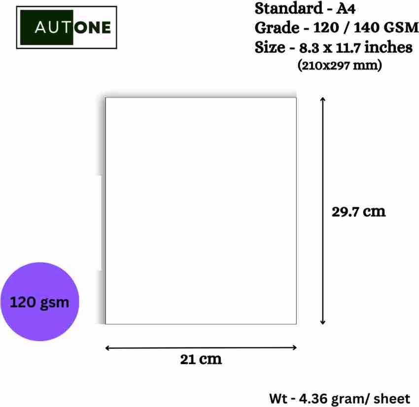 Standard store a4 gsm
