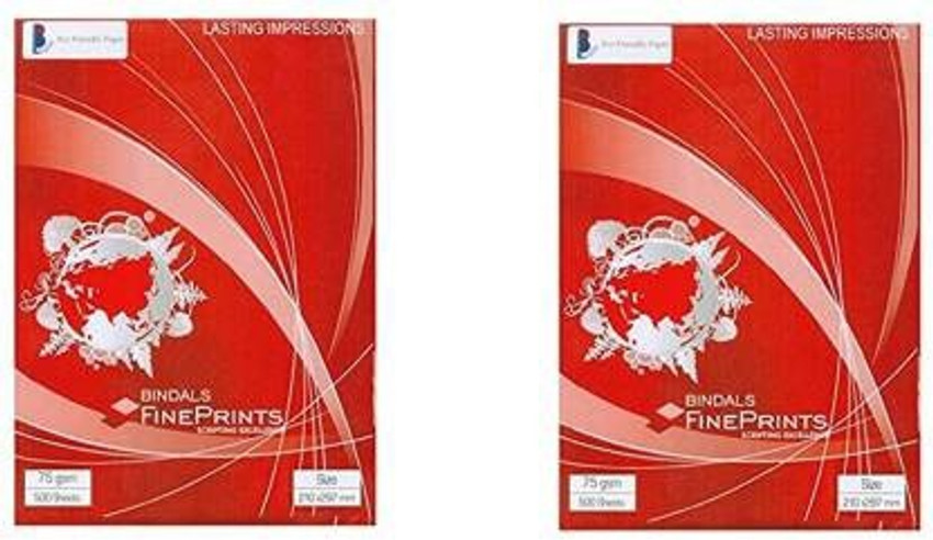 Flipkart BINDALS 75 gsm Unruled A4 75 gsm Printer Paper
