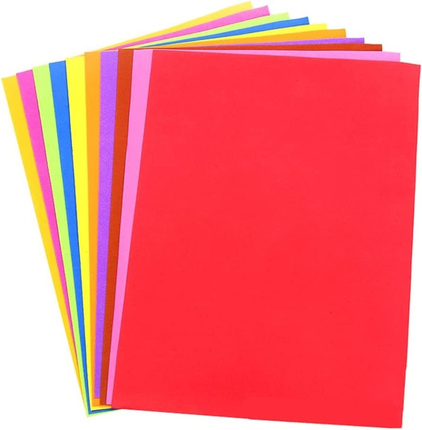 Eclet A4 100 sheet Red Color Paper (180-240 GSM) double side  color paper A4 180 gsm A4 paper - A4 paper