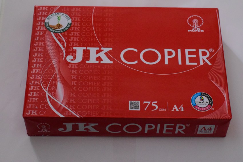 JK Copier 75 GSM Unrulled A5 75 gsm Printer Paper - Printer  Paper