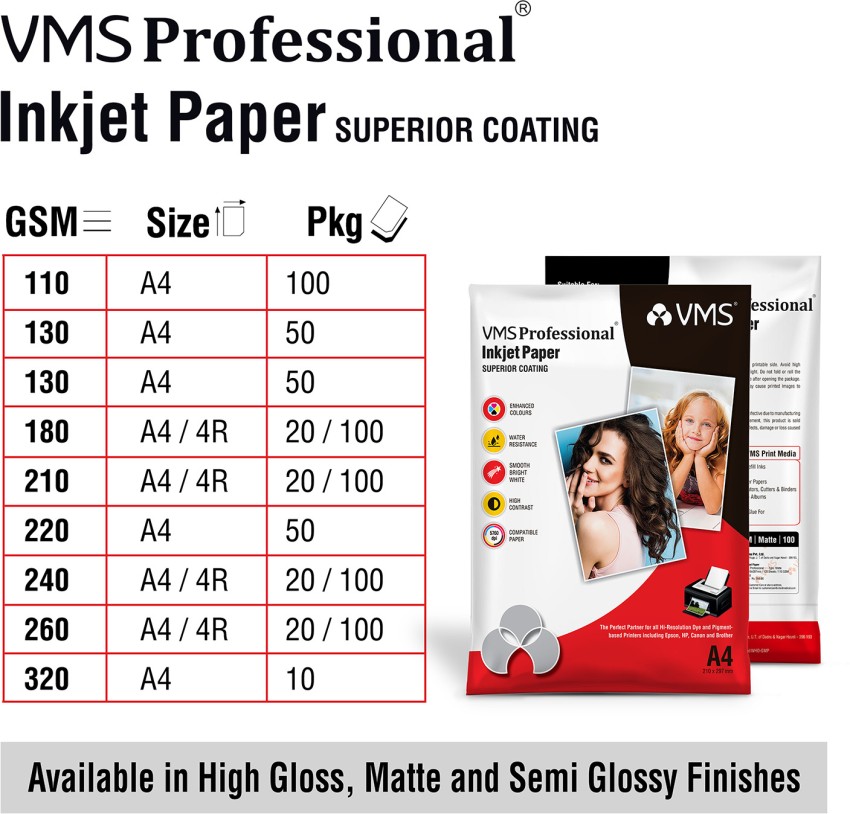 Canon Double-Sided Matte Photo Paper (7 x 10, 20 Sheets)